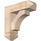 Ekena Millwork Westlake Arts and Crafts Smooth Bracket w/ Offset Brace, Douglas Fir, 5 1/2"W x 16"D x 16"H BKT0604X16X16WTL03SDF - alternate 1